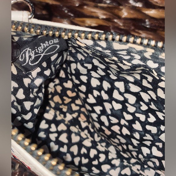 Brighton Gotta Have Heart Pouch Brighton clutch White Multi Brighton bag Handbag - Picture 5 of 5